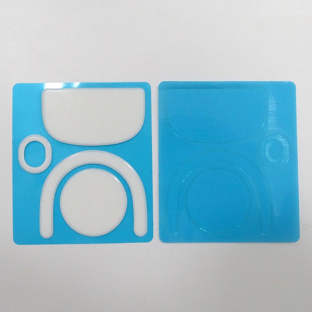 Enhanced ICE Edition Mouse Skates Feet for Logitech G PRO X Superlight 2 Mouse White Rounded Edges