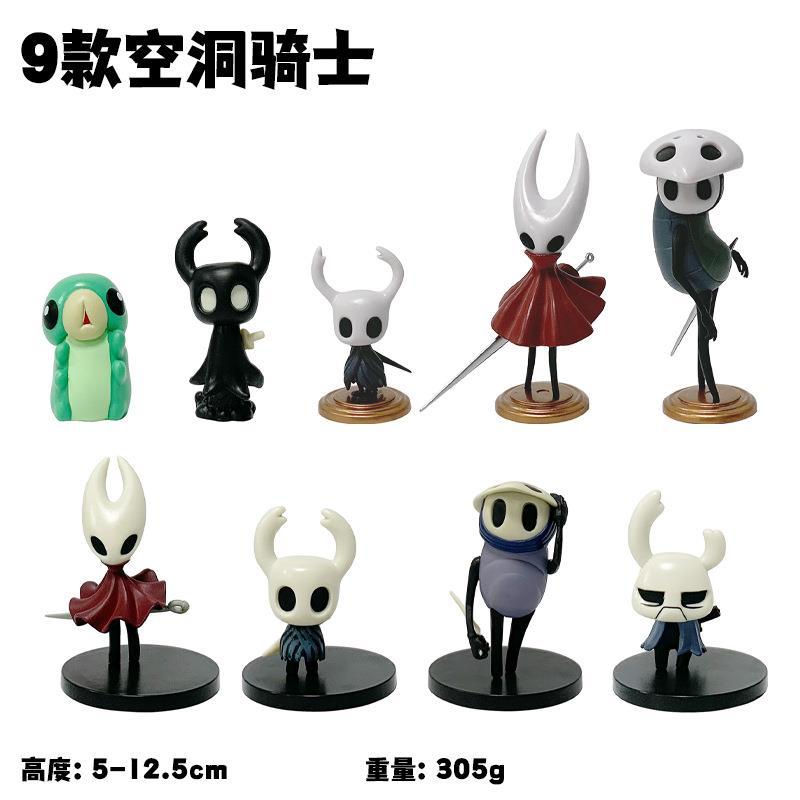 Набор Фигурок Hollow Knight Рыцарь Шелковой Песни Хорнет Граб Зоте Квиррел Тень Корнифер Майла Фигурка Милая Аниме Фигурка Модель Игрушка Подарок