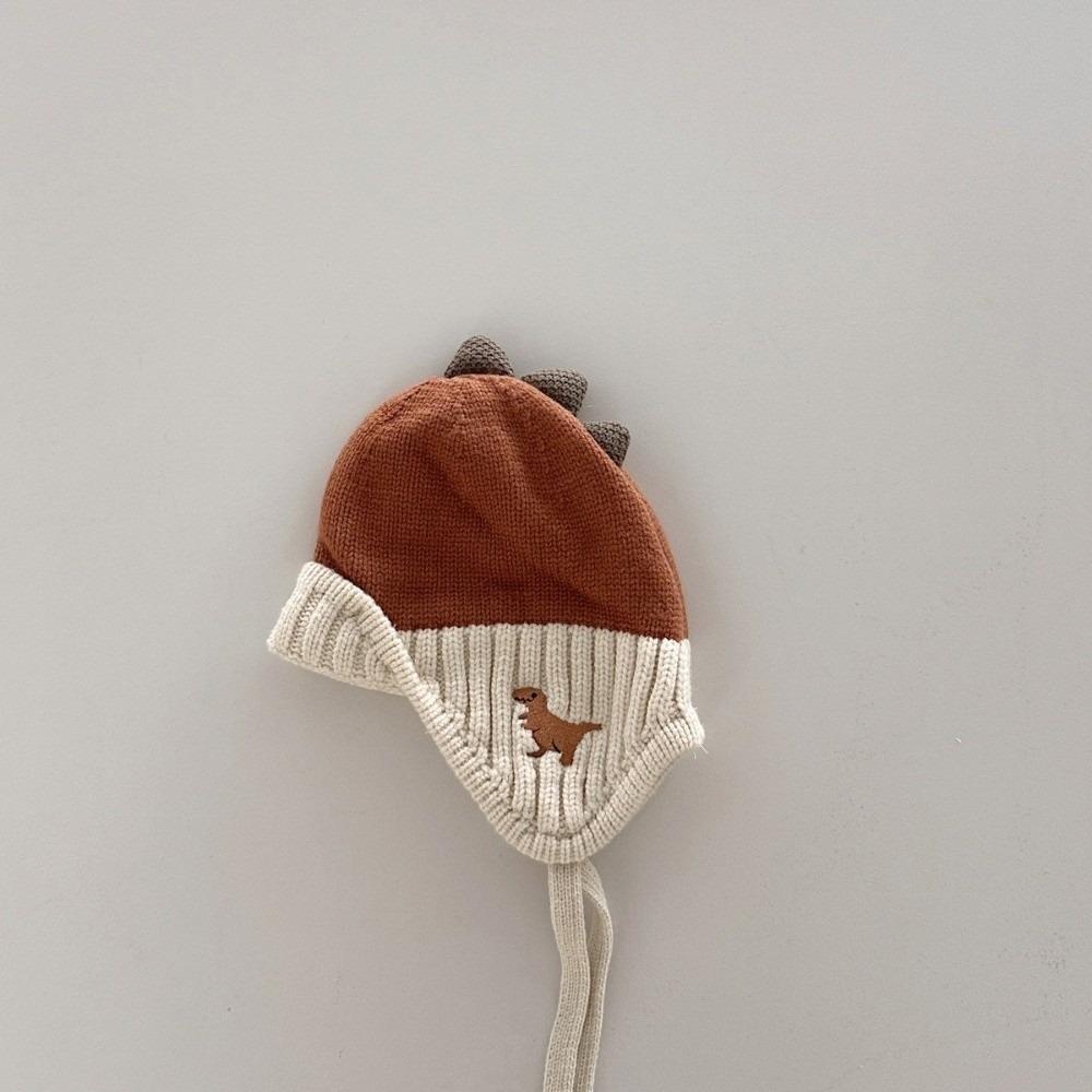 2-6Year Baby Knit Pullover Cap Liner Velvet Children's Hats Warm Ear Protection Hat Boy Girl