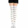 1Pair Cotton High Quanlity Cosplay Over Knee Overknee Women Stockings Thigh High Long Popular Striped Cute Sweet Girls Socks  Unique