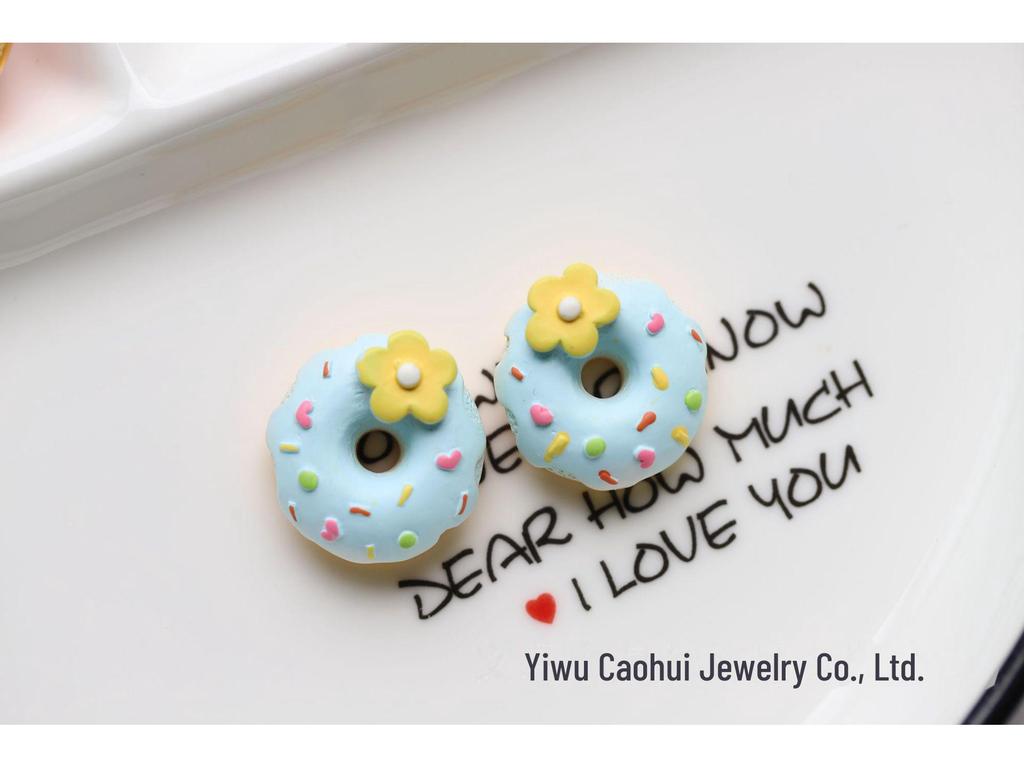 Сделай сам смоляной ананасовый пончик кремовый клей мобильный чехол коробка для хранения и декор для чашки