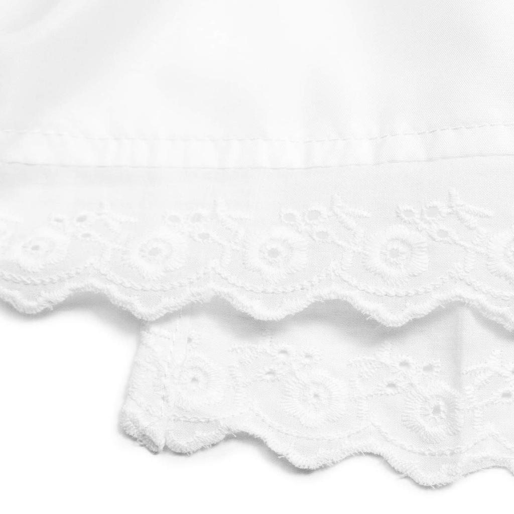 Нижнее белье стираемое, защита подола, белое с кружевом, всесезонное 05 [KYOETSU] женское (L)