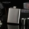 Vintage Style Stainless Steel Flask Portable Outdoor Camping Hip Flask