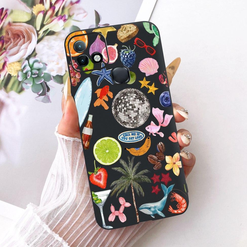 For Infinix Hot 10i Case Luxury Butterfly Fashion Girls Boys Cute Painted Casing For Inifnix Hot 10i X659 X659B X658E Cover