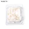 kads 100PCS Plastic Nail Tips for Practice Use Practice Display Training Nail Art False Tips Display Training Tool