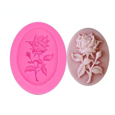 Силиконовые формы 1 шт. DIY роза инструменты для украшения торта помадка шоколадные формы торт плесень