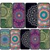 For iPhone 16 15 Xiaomi Redmi Note 14 13 12 11 Pro Max X 8 16e Samsung Galaxy S25 S24 S23 Moto OPPO Huawei Paisley Mandala Flower Texture Floral Case