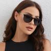 Классические квадратные повседневные модные солнцезащитные очки женские мужские винтажные стильные овальной формы минималистичные женские мужские