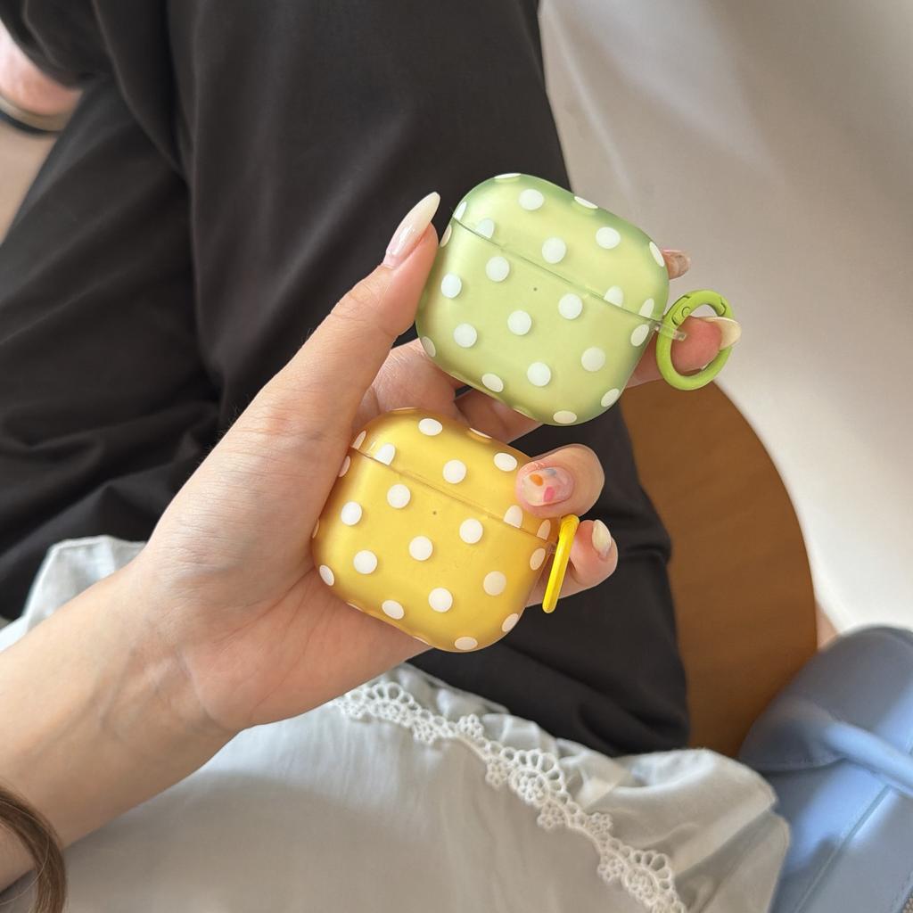 Hanfeng ins чехол в горошек для AirPods 1 поколения матовый чехол для наушников Apple AirPods 1 Pro1