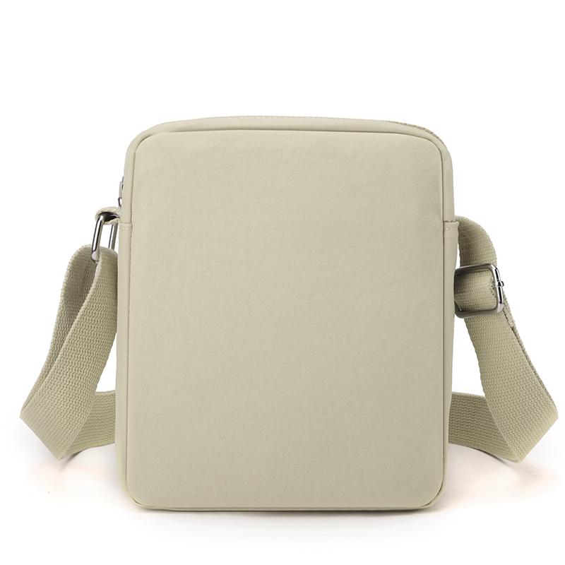 Сумка для мобильного телефона, женская мини-сумка через плечо, повседневная многослойная сумка на молнии, повседневная нейлоновая сумка для путешествий на открытом воздухе