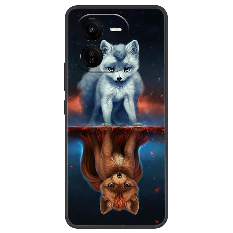 Для Vivo IQOO Z9x Чехол Силиконовый Роскошный Космический Мягкий Бампер для Vivo IQOO Z9 Turbo Чехол для Телефона TPU Funda Для IQOOZ9 Turbo Модный