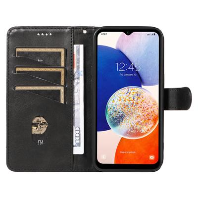 Чехол-кошелек из кожи для Samsung Galaxy A35 5G, противоударный чехол для телефона