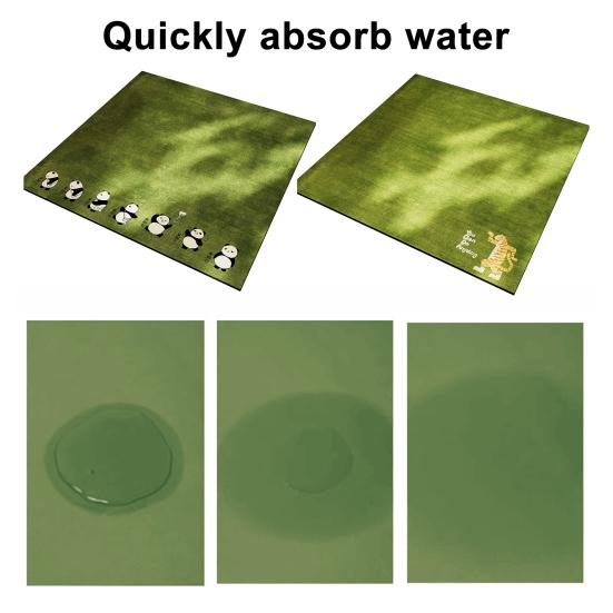 Пылезащитный коврик для стиральной машины, впитывающий коврик из диатомовой грязи, быстросохнущая подкладка, нескользящий, отрезной, чехол для холодильника