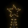 Christmas Tree Cone Warm White 500 LEDs 100 x 300 cm