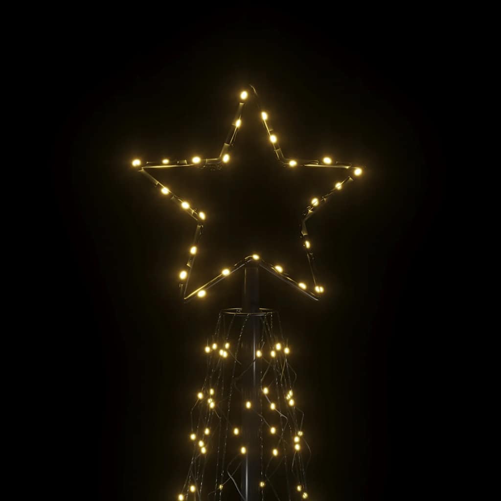 Christmas Tree Cone Warm White 500 LEDs 100 x 300 cm