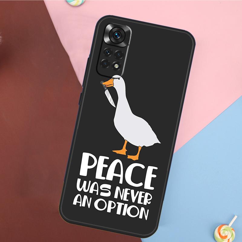 Cartoon Cute Goose Game Cover For Xiaomi Redmi Note 13 Pro 14 12 11 9 10 9S 10S 11S 12S Redmi 10C 12C 13C 14C Case