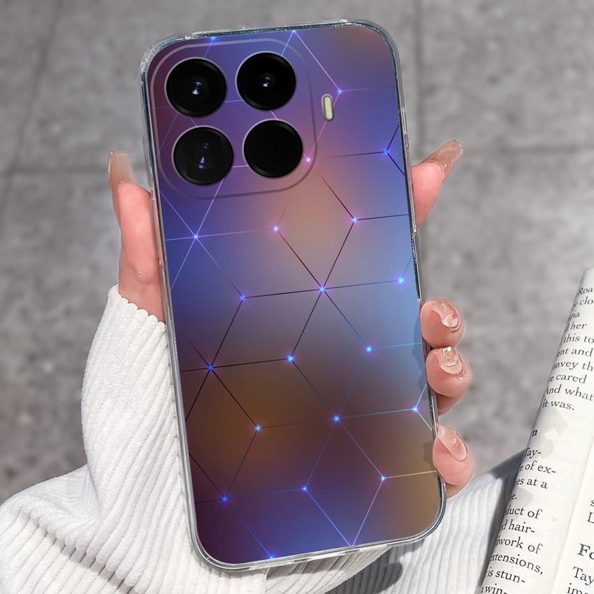 Чехол для телефона Xiaomi 17t 17T 17 Pro 17Ultra 17 Max Для Redmi 17C 17 4G 5G Градиентные цвета Мягкий Тонкий ТПУ Прозрачный Силикон Защита от отпечатков пальцев Корпус