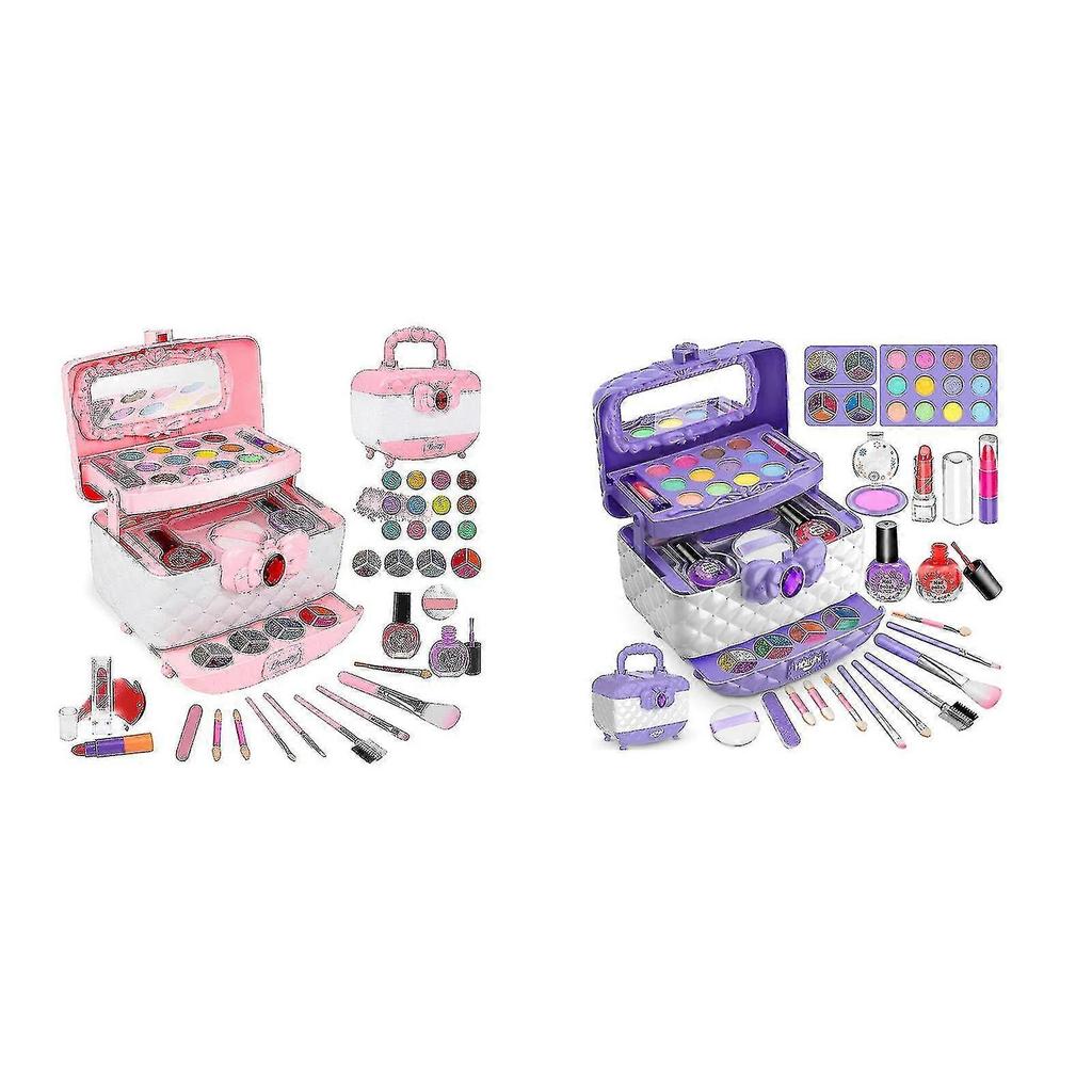 Kids Washable Makeup Girls Toys - Girls Makeup Kit For Kids Make Up Set Real/yy