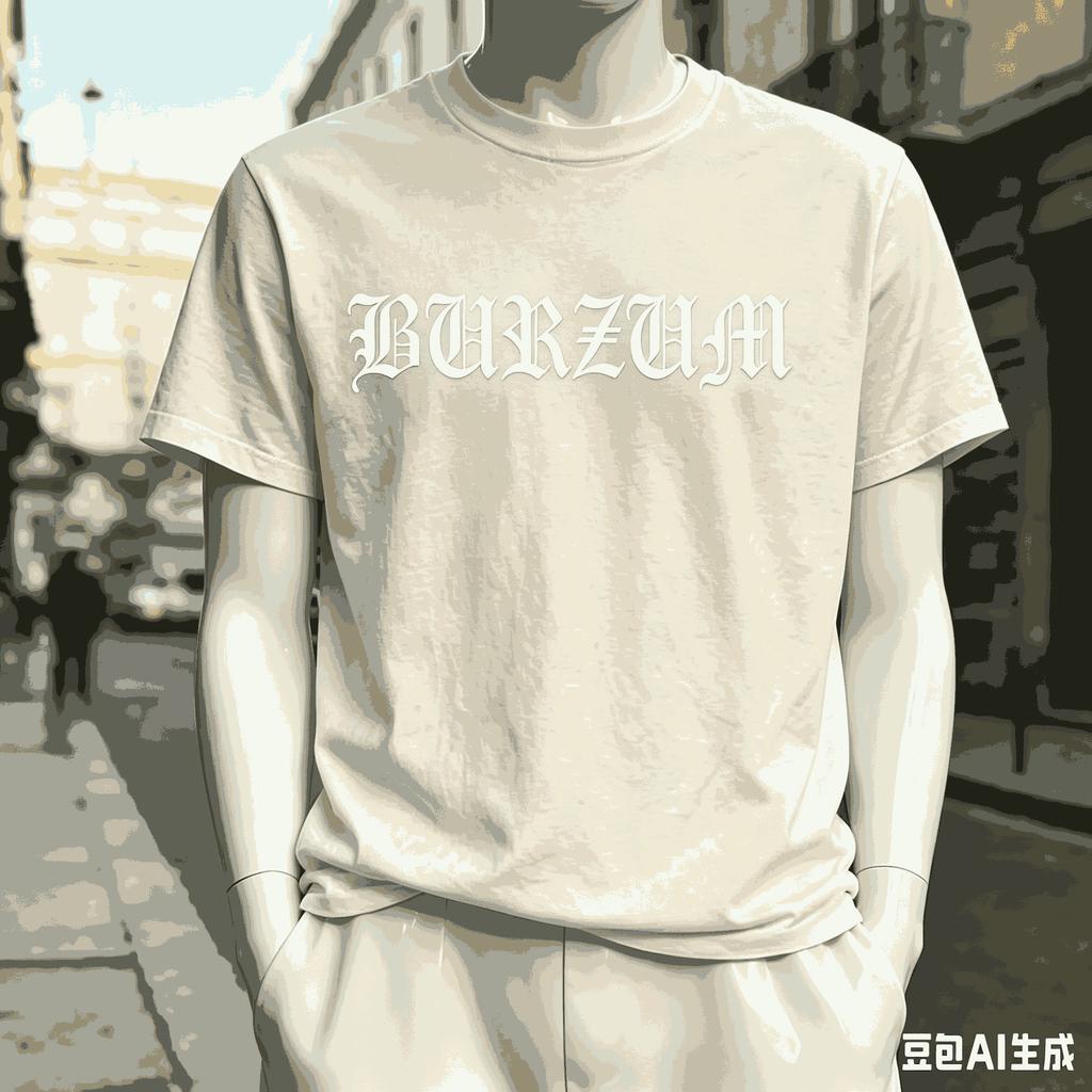 Burzum For Fan Gift Tshirt Unisex Unisex Harajuku Oversized Unisex Short Sleeve Streetwear High Quality Couples Breathable Classic