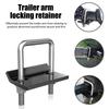 Universal U-Bolt Trailer Hitch Tightener Stabilizer Lock Anti Rattle Anti Wobble Clamp for Trucks Secure