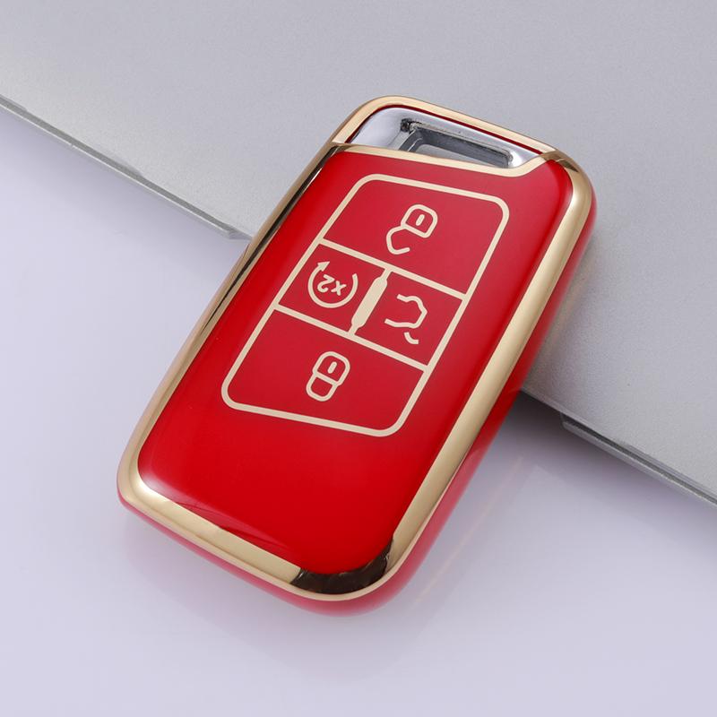 For Volkswagen VW Atlas Tiguan Golf 7 Magotan 2018 TPU Smart 5 Buttons Key Case Cover Remote Shell Fob Holder Protector