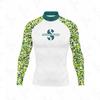 Mens UV Protection Long Sleeve Rash Guard Surf Shirt Surfing Diving Swimming Sun