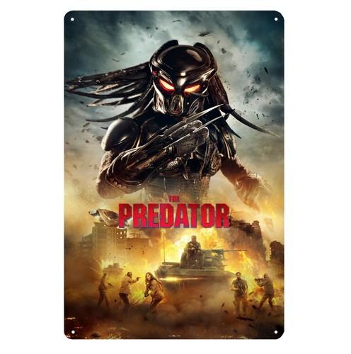 The Predator Movie Metal Poster Tin Sign Plate