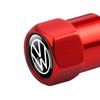 HIJK1 For Volkswagen Tiguan VW GTI TOURAN GOLF 6 POLO motion MK6 Rline 4PC 3D Metal Alloy Wheel Tire Valve Caps Car Styling Valve Cap