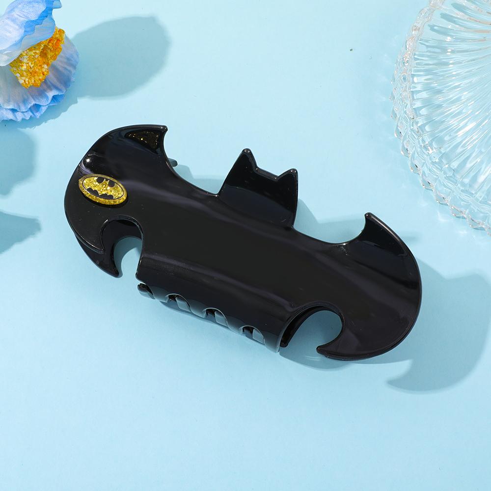 Black Bat Hair Claw Stylish Personality Hair Claw Clamp Secure Hair Updo Hair Clip Gift