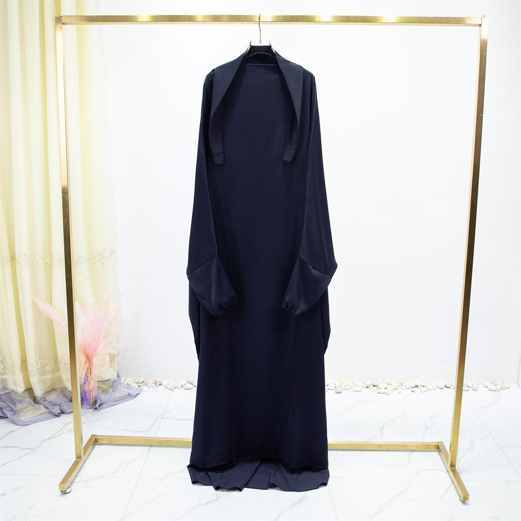 Женское традиционное арабское платье с рукавами «летучая мышь» Абая, мусульманское свободное платье макси длины, женское джилбабс