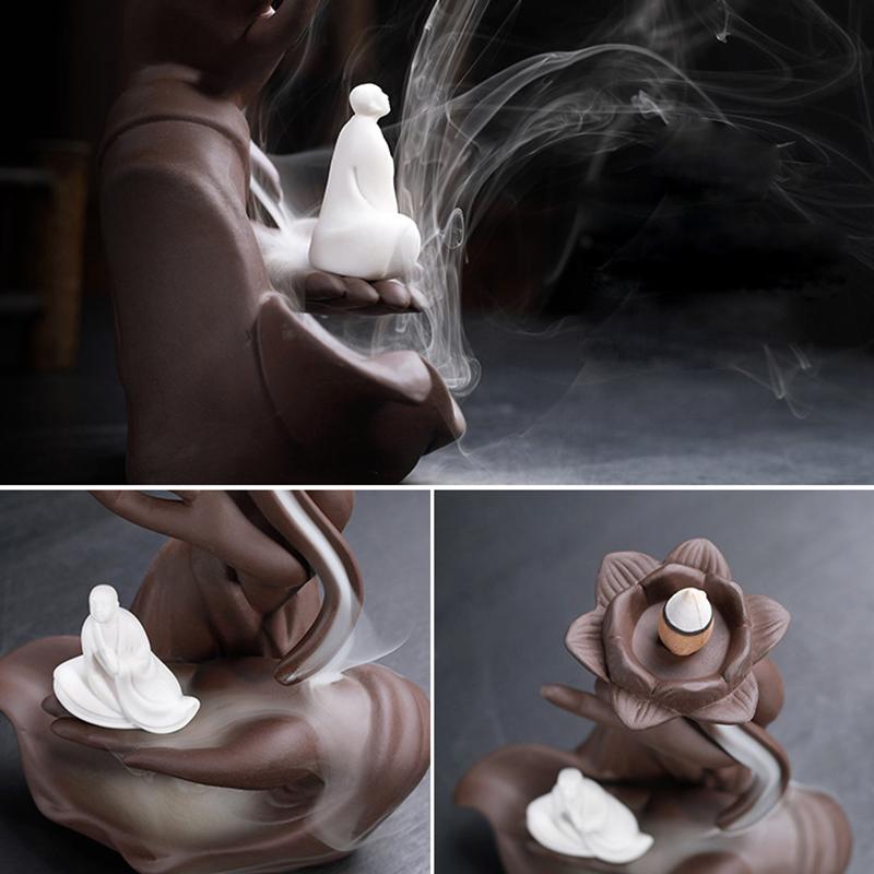 Backflow Incense Cones Pack Mixed Flavor Natural Sandalwood Aloes And More