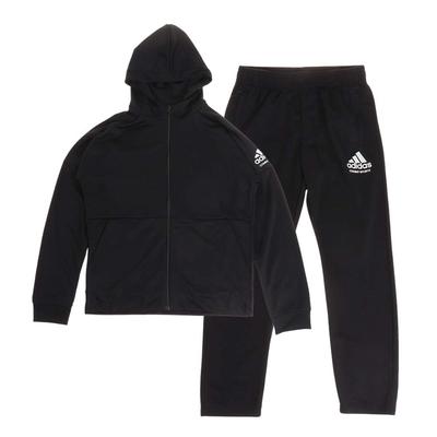 Adidas Combat Sports Аутентичный спортивный костюм Adidas Унисекс размер (TR-73) Мужской (Черный/Белый, L)