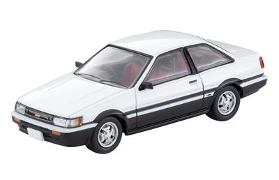 Tomica Limited Vintage Neo Toyota Corolla Levin 1984 Готовый продукт 1/64 LV-N284a 2-дверный GT-APEX Белый/Черный