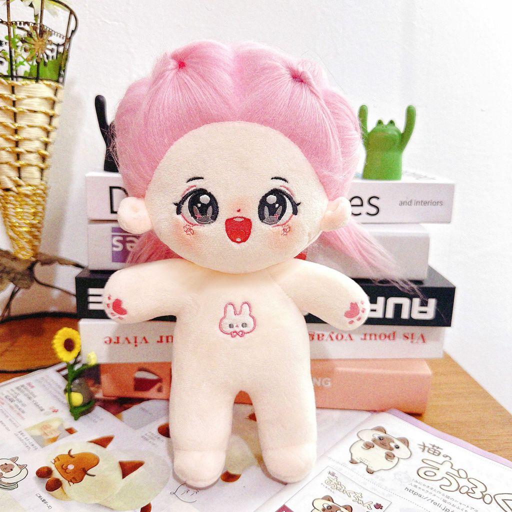Cotton Stuffed Doll With Removable Clothes For Kids And Adults Collectible Plush Toy Gift