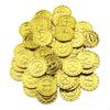 100Pcs Four Leaf Clovers Coins Fake for Women Men Themed Party Favors