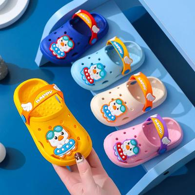 Pantuflas Детские тапочки с рисунком, летние новые пляжные туфли для мальчиков, мягкая подошва, домашняя обувь для девочек, милые детские сандалии, детская обувь, шлепанцы