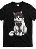 Cat Heart Cute T Shirt Chc1409031 At Black Product Image Comfortable And Loose-Fitting T-Shirt, Perf