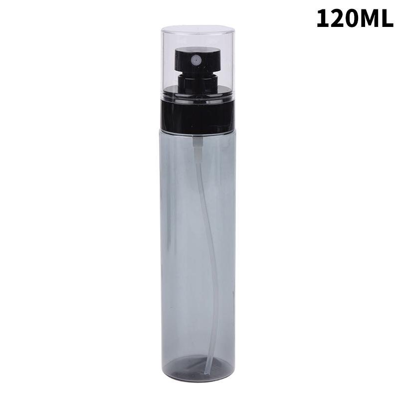 1 шт., 30 мл, 60 мл, 80 мл, 100 мл, 120 мл, распылительная бутылка с прозрачной крышкой, тонкий распылитель для разлива, портативная маленькая косметическая бутылочка для путешествий