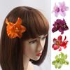 Заколка для волос с имитацией цветка, заколка для волос в богемном стиле, женская летняя пляжная заколка для волос, аксессуары для вечеринок, свадеб, свиданий