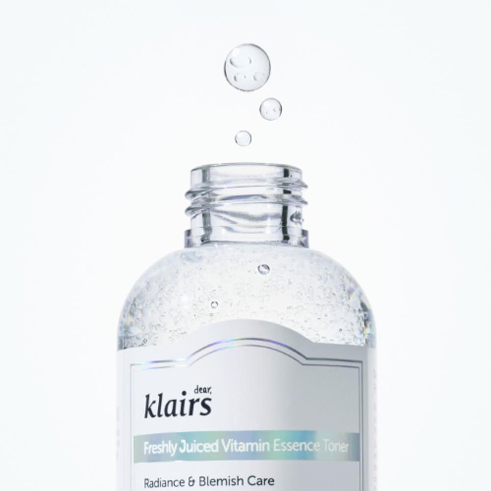 Klairs Сыворотка-тонер с витамином C Freshly Juiced Vitamin Charging Serum Toner Осветляющий, придающий сияние 30 мл Ежедневное средство для подготовки кожи Увлажняющий уход