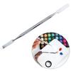 1pc Stainless Steel Spatula Professional Mirror Lady Mixing Tool for Nail Eye Shadow Eyelash Pigment Blending Foundation