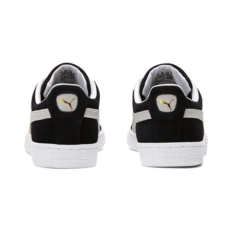 Puma Замшевые Классические XXI Lifestyle Кроссовки Черно-белые Женские 381410-01