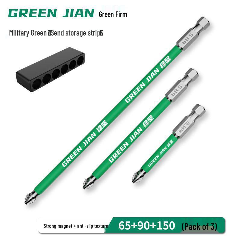 Набор магнитных электрических отверток высокой прочности с ударными удлиненными битами