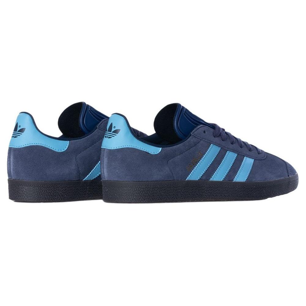 adidas Gazelle Shadow Navy Clear Blue Мужские кроссовки Gum IG4988