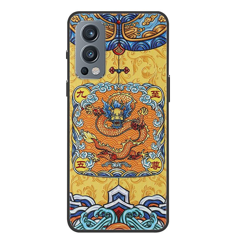 For Oneplus Nord 2 5G Case 3D Dragon Emboss Soft TPU silicone Back Cover Case For Oneplus Nord2 5G One Plus Nord 2 Coque Bumper