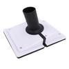 HVAC Wall Penetration Line Set Cover Kit Wire Assembly Cover Kit Split Body Cover Wall Cover Ac Line Set for Air Conditioning Sy