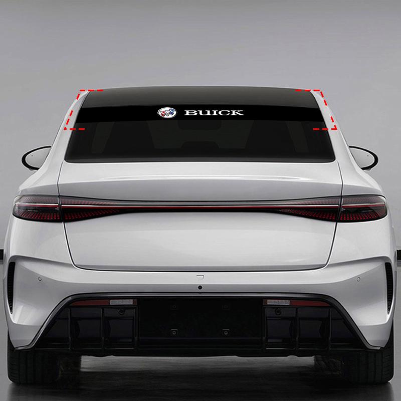 Наклейки на лобовое стекло автомобиля Передняя и задняя декоративная эмблема Для Buick Verano Velite Lesabre Riviera Avenir GL6 GL8 Envision Excelle