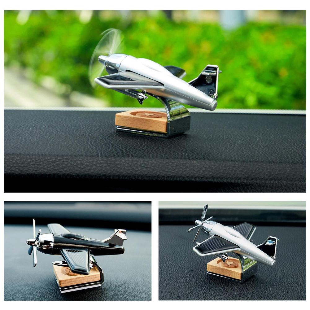 Автомобильный диффузор эфирного масла Солнечный освежитель воздуха для самолета Деревянная основа Ароматизатор Ароматерапия Диффузор Украшения Автомобильные аксессуары