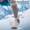 Winter Ski Socks Knee High Warm Snowboard Thermal Socks Cold Weather Outdoor Sports Sock for Skiing Cycling