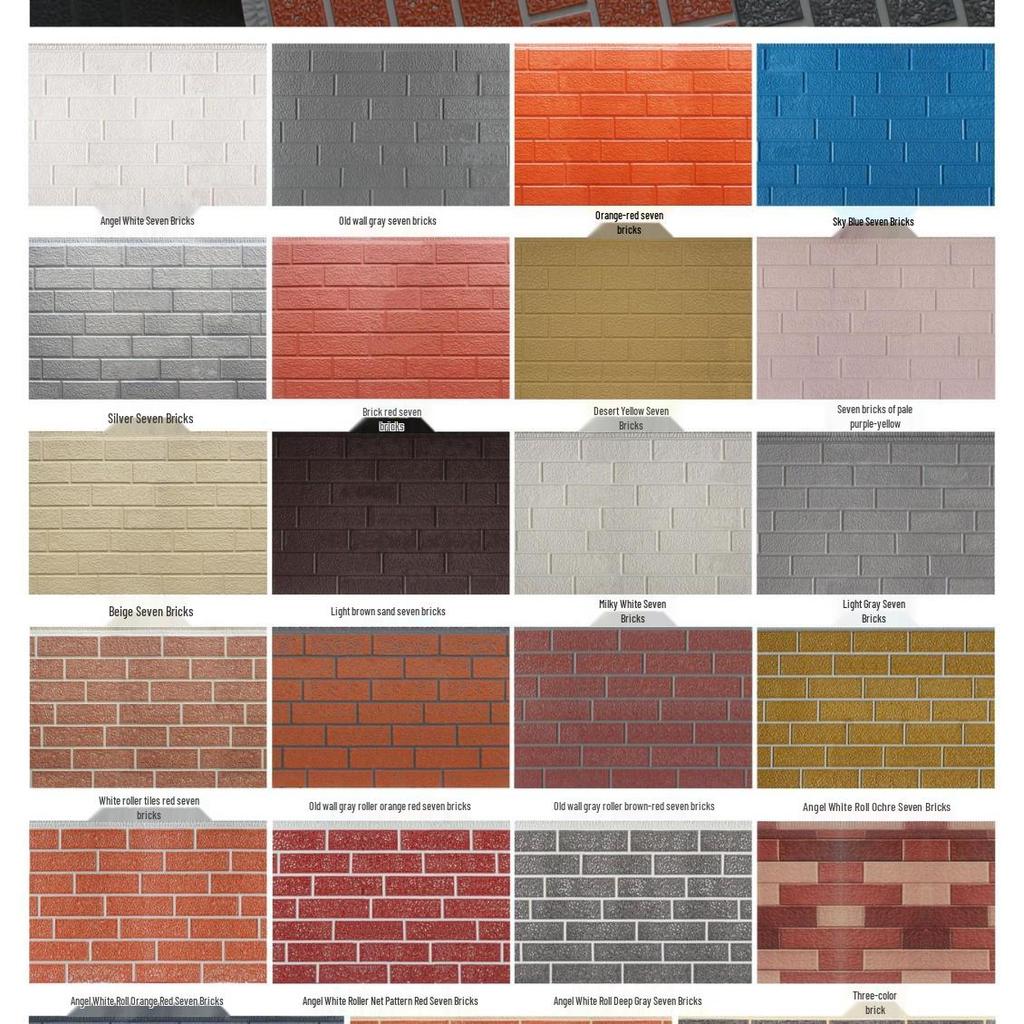 Polyurethane Insulated Decorative Exterior Wall Panel for Light Steel Villa